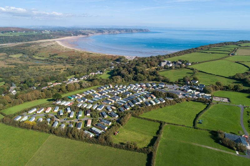 Aerial view of Greenways of Gower